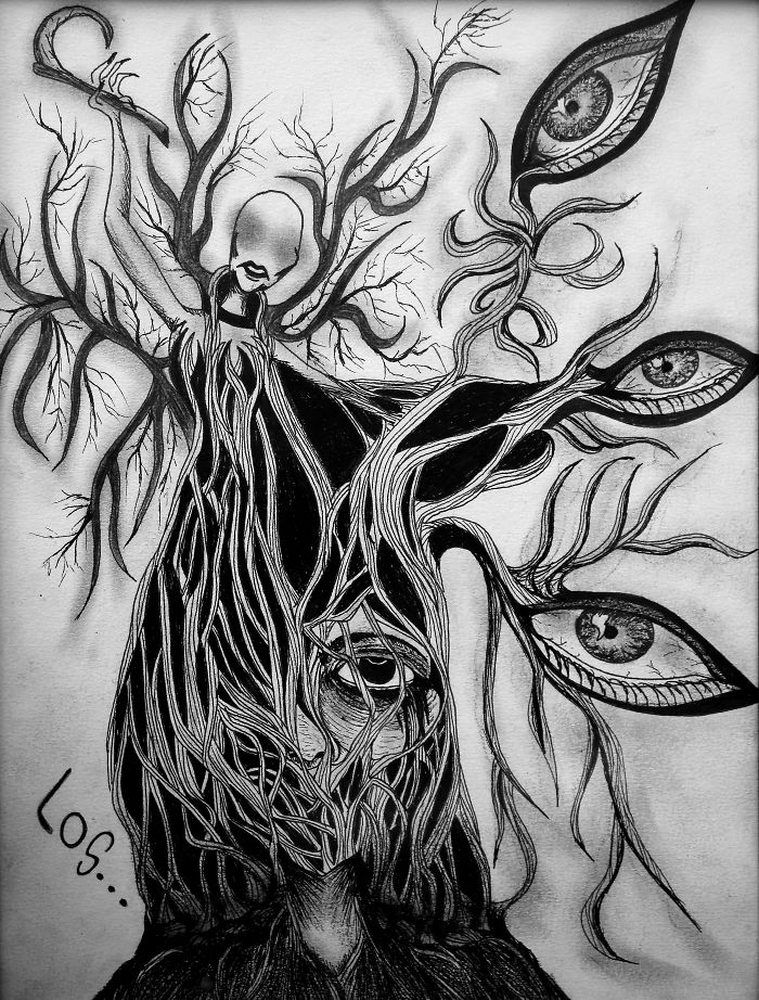 At 16 Years Old I Made Illustrations With Characters Based On My Emotions, Dreams And Imagination At 16 Years Old I Made Illustrations With Characters Based On My Emotions, Dreams And Imagination