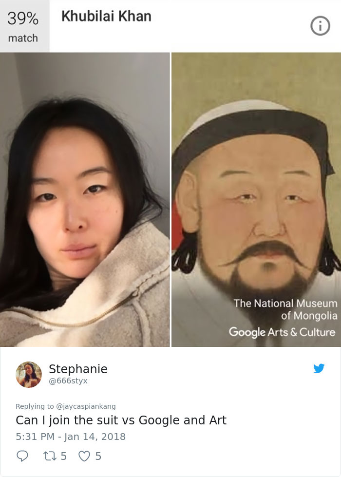 New Google App Finds Your Museum Doppelganger But Not Everyone Is Loving The Results New Google App Finds Your Museum Doppelganger But Not Everyone Is Loving The Results
