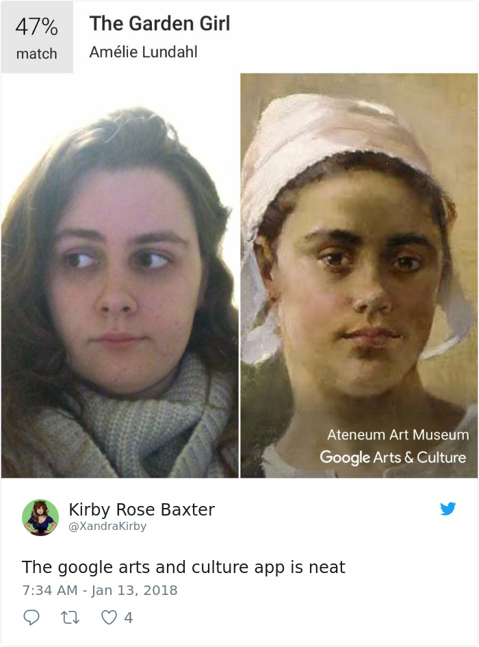 New Google App Finds Your Museum Doppelganger But Not Everyone Is Loving The Results New Google App Finds Your Museum Doppelganger But Not Everyone Is Loving The Results