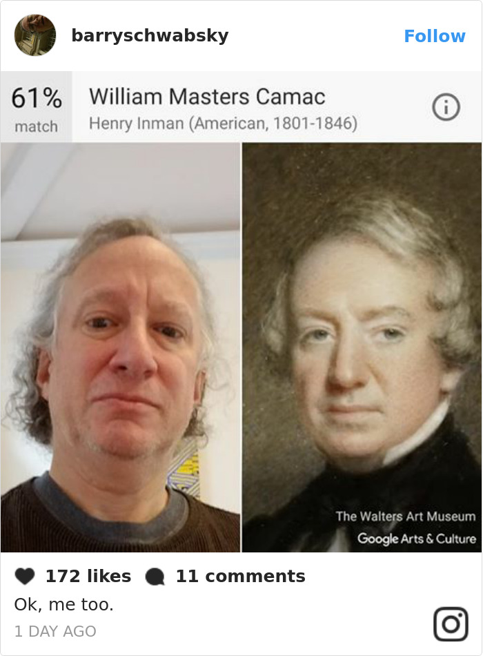 New Google App Finds Your Museum Doppelganger But Not Everyone Is Loving The Results New Google App Finds Your Museum Doppelganger But Not Everyone Is Loving The Results