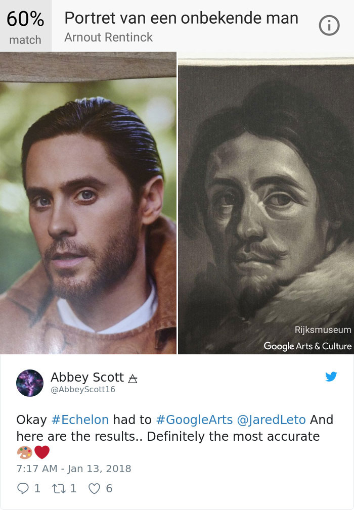 New Google App Finds Your Museum Doppelganger But Not Everyone Is Loving The Results New Google App Finds Your Museum Doppelganger But Not Everyone Is Loving The Results