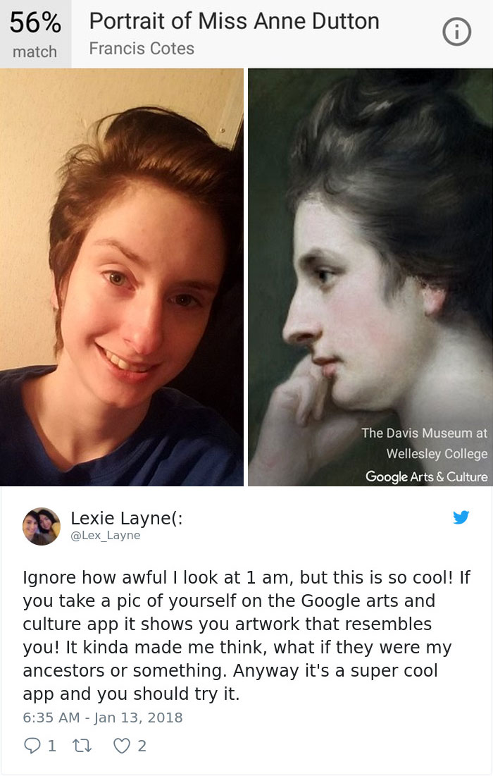 New Google App Finds Your Museum Doppelganger But Not Everyone Is Loving The Results New Google App Finds Your Museum Doppelganger But Not Everyone Is Loving The Results