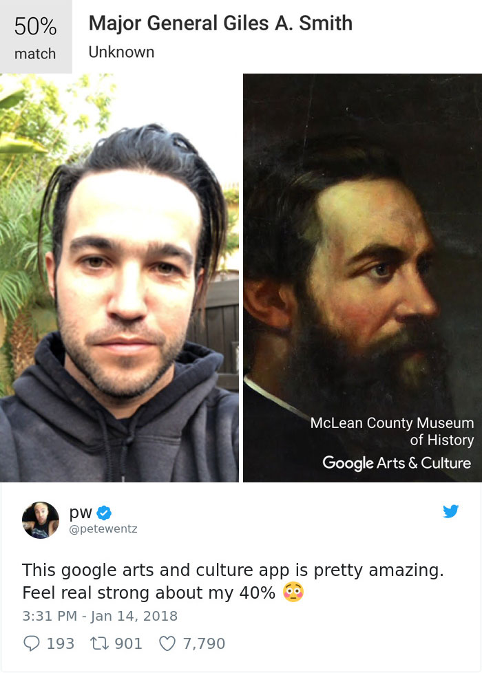 New Google App Finds Your Museum Doppelganger But Not Everyone Is Loving The Results New Google App Finds Your Museum Doppelganger But Not Everyone Is Loving The Results