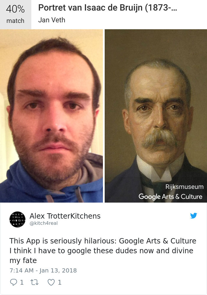 New Google App Finds Your Museum Doppelganger But Not Everyone Is Loving The Results New Google App Finds Your Museum Doppelganger But Not Everyone Is Loving The Results