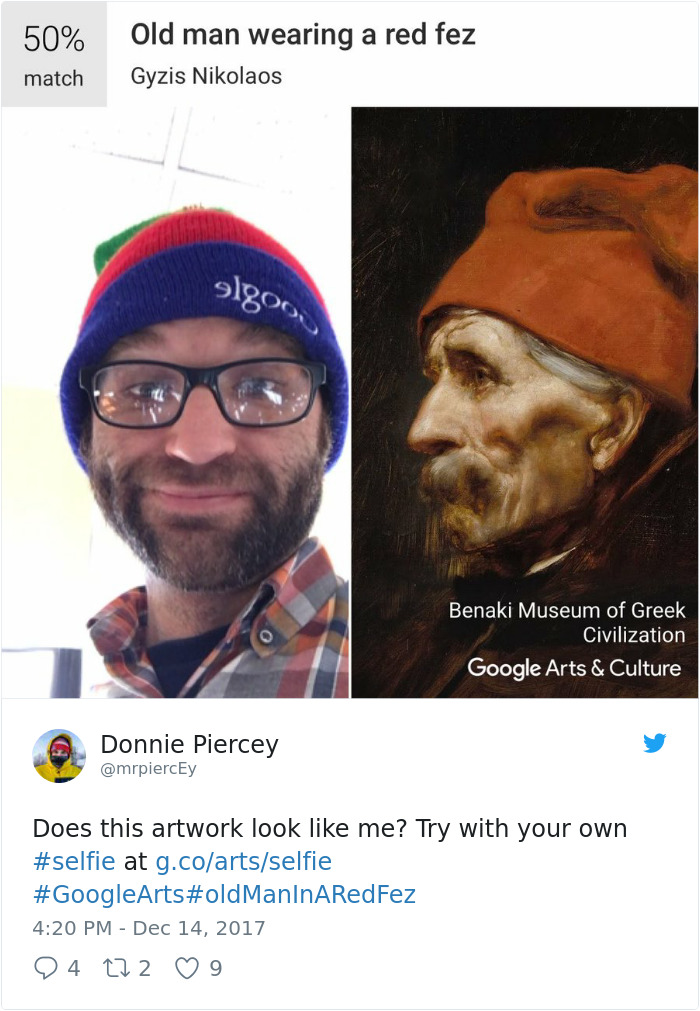New Google App Finds Your Museum Doppelganger But Not Everyone Is Loving The Results New Google App Finds Your Museum Doppelganger But Not Everyone Is Loving The Results