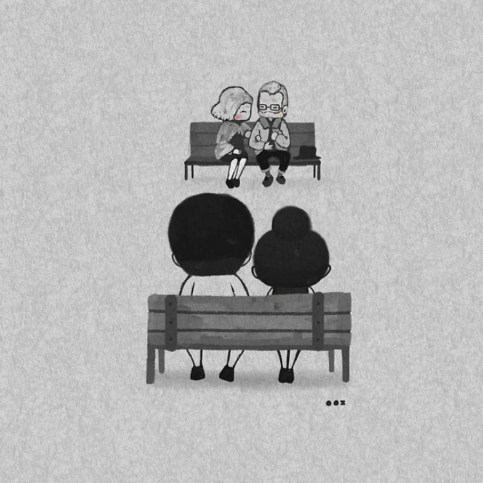 Korean Artist Shows What It’s Like To Be Falling In Love More And More Each Day Korean Artist Shows What It’s Like To Be Falling In Love More And More Each Day