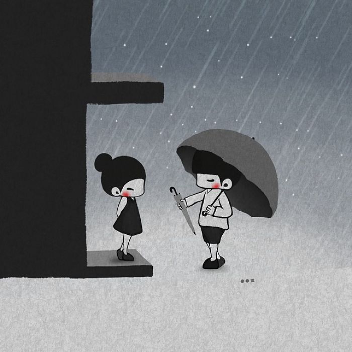 Korean Artist Shows What It’s Like To Be Falling In Love More And More Each Day Korean Artist Shows What It’s Like To Be Falling In Love More And More Each Day