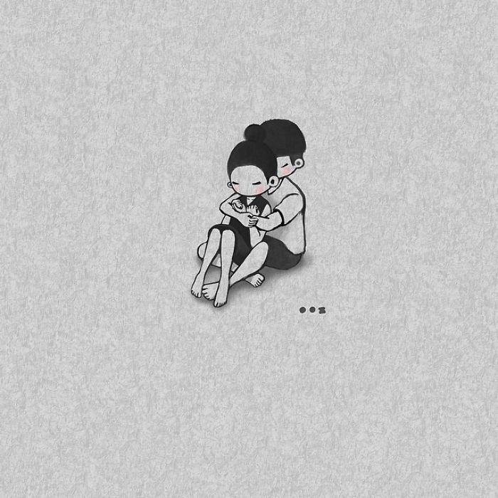 Korean Artist Shows What It’s Like To Be Falling In Love More And More Each Day Korean Artist Shows What It’s Like To Be Falling In Love More And More Each Day