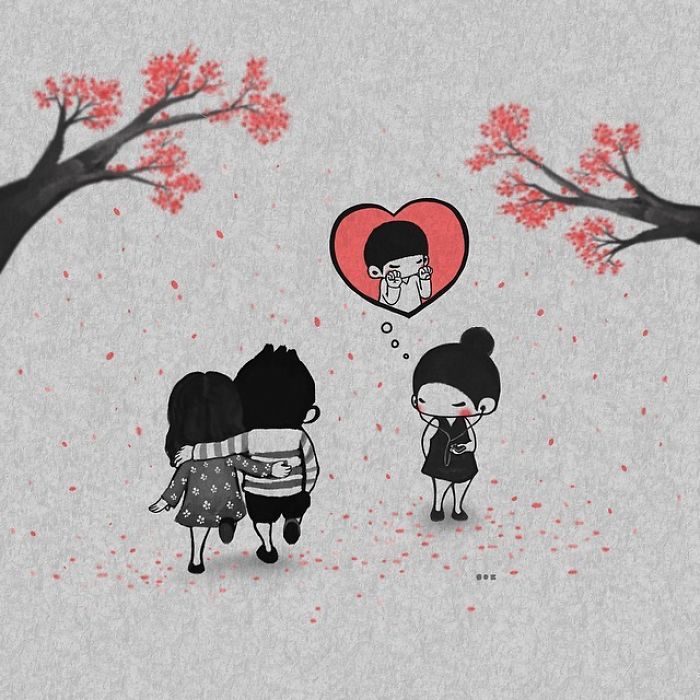Korean Artist Shows What It’s Like To Be Falling In Love More And More Each Day Korean Artist Shows What It’s Like To Be Falling In Love More And More Each Day