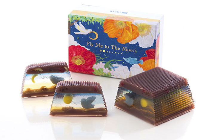 This Sweet Dessert From Japan Is Filled With Images That Change With Each Slice This Sweet Dessert From Japan Is Filled With Images That Change With Each Slice