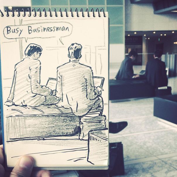 Japanese Illustrator Draws Scenes From Everyday Life And The Result Is Beautiful Japanese Illustrator Draws Scenes From Everyday Life And The Result Is Beautiful