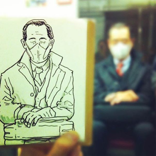 Japanese Illustrator Draws Scenes From Everyday Life And The Result Is Beautiful Japanese Illustrator Draws Scenes From Everyday Life And The Result Is Beautiful