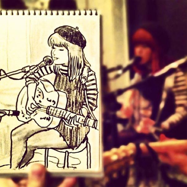 Japanese Illustrator Draws Scenes From Everyday Life And The Result Is Beautiful Japanese Illustrator Draws Scenes From Everyday Life And The Result Is Beautiful