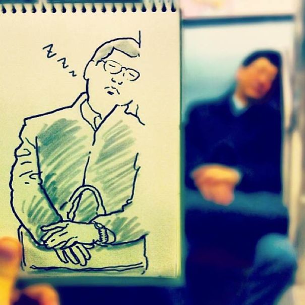 Japanese Illustrator Draws Scenes From Everyday Life And The Result Is Beautiful Japanese Illustrator Draws Scenes From Everyday Life And The Result Is Beautiful