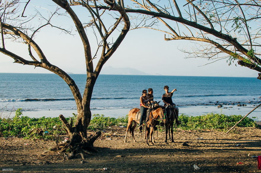 A Small Village On The Edge Of The Earth In Nicaragua