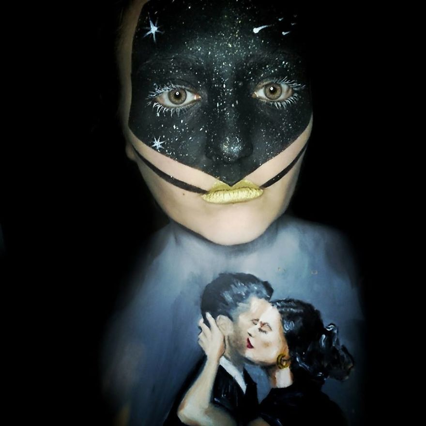 I Create Impressive Makeup Looks Inspired By Art And Films I Create Impressive Makeup Looks Inspired By Art And Films