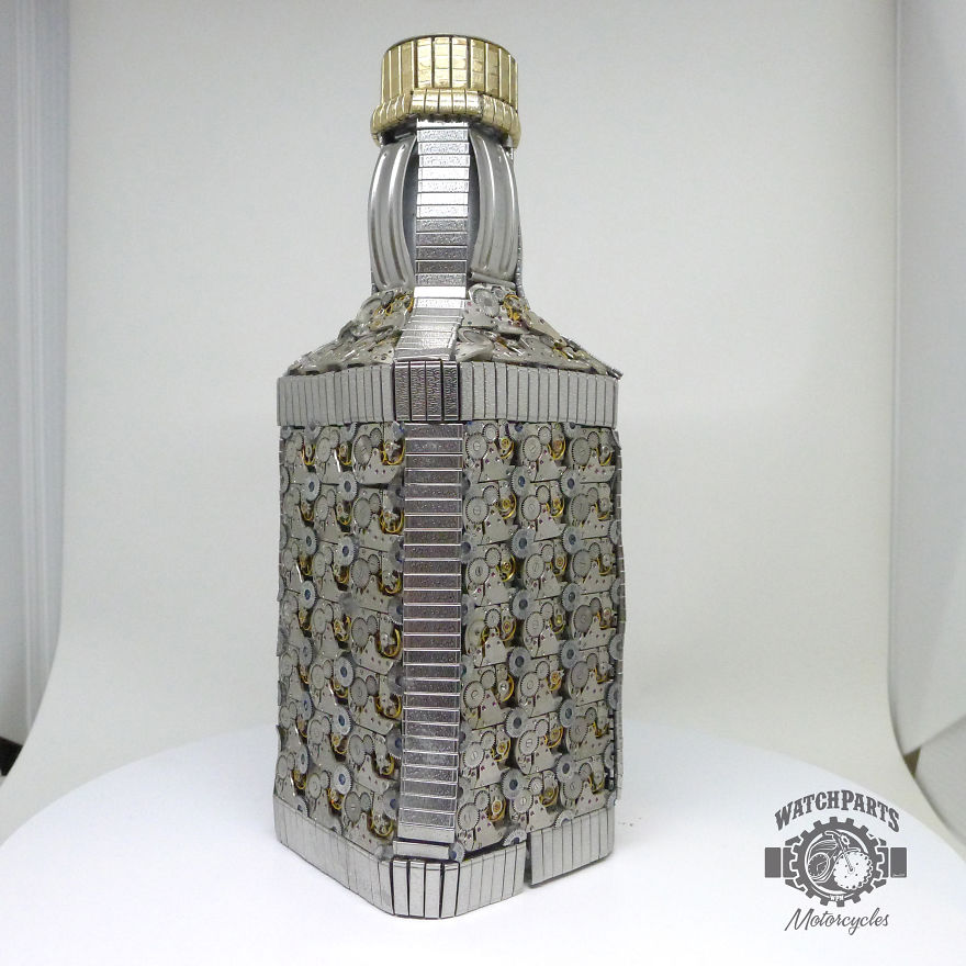 I Turn Old Watches Into Steampunk Sculptures I Turn Old Watches Into Steampunk Sculptures