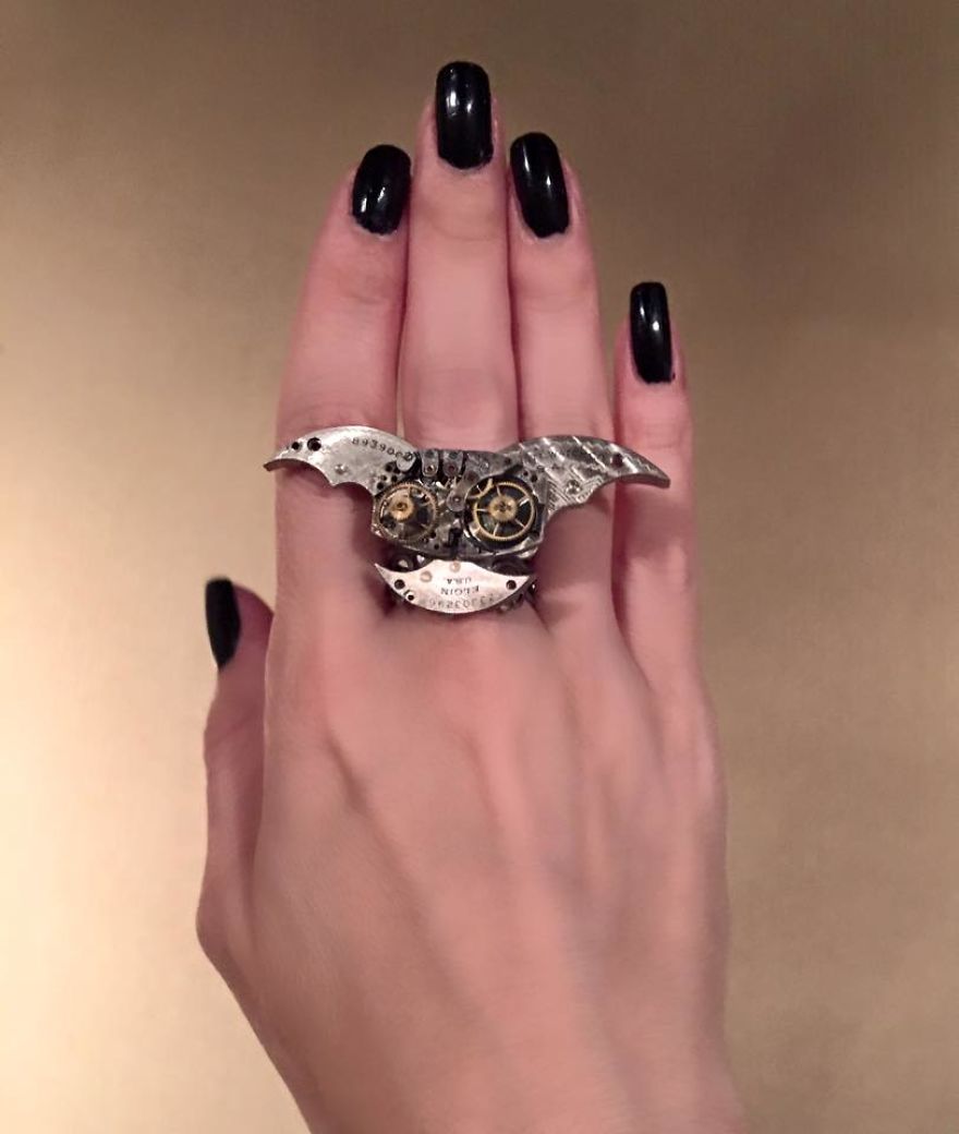 I Turn Old Watches Into Steampunk Sculptures