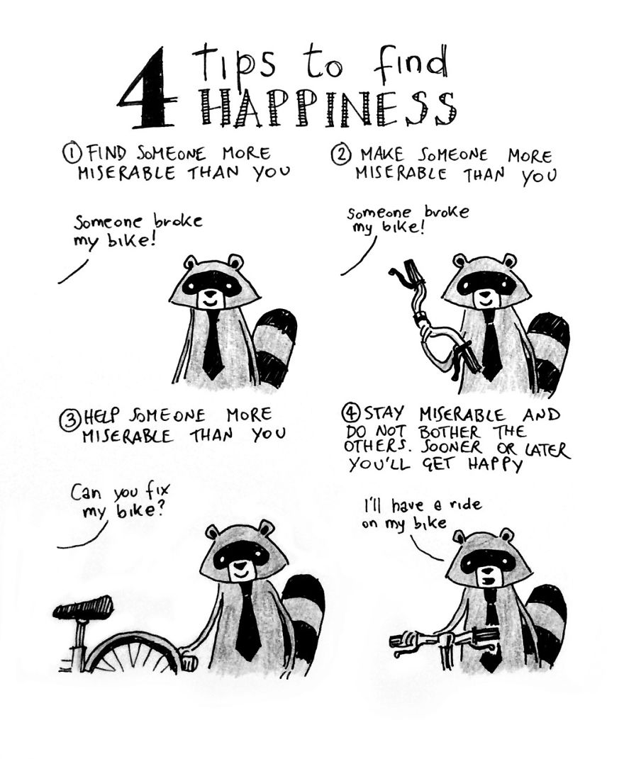 I Made A Comic About A Raccoon Dealing With Modern Life
