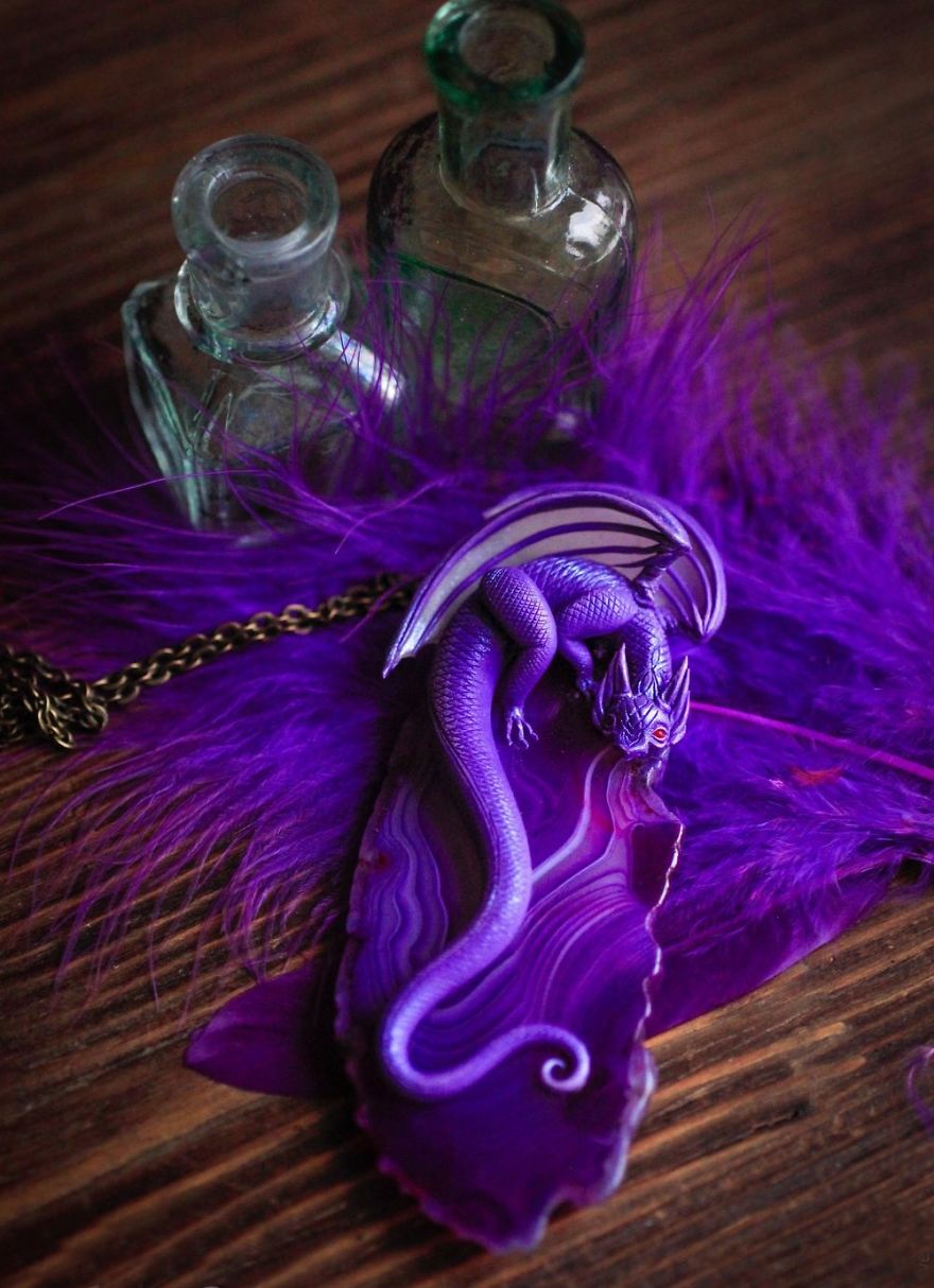 Dragon&#8217;s Heart: Fantastic Jewelry By Russian Artist