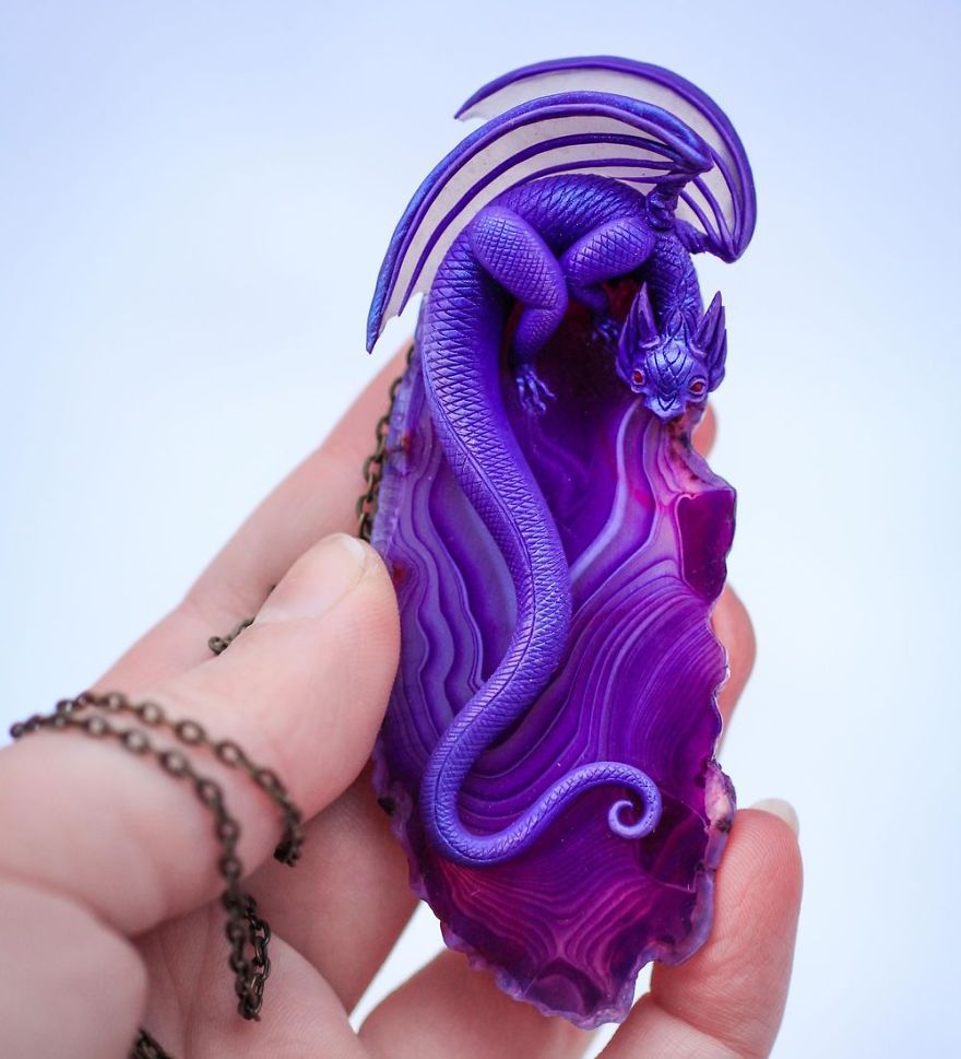 Dragon&#8217;s Heart: Fantastic Jewelry By Russian Artist
