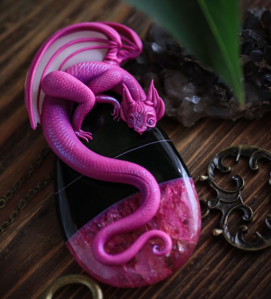Dragon&#8217;s Heart: Fantastic Jewelry By Russian Artist