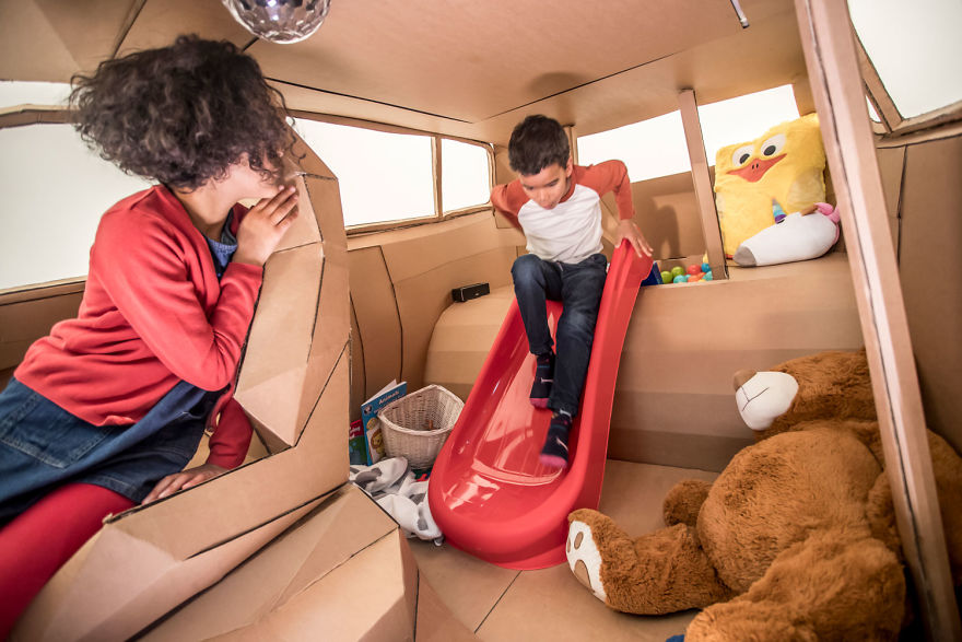 Lazerian Creates Cardboard Car For Skoda Lazerian Creates Cardboard Car For Skoda