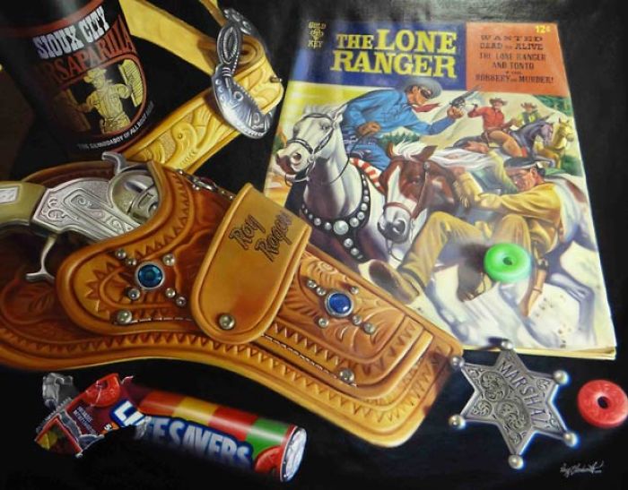 Incredible Hyperrealistic Oil Paintings Show A Perfect Combination Of Pop Art And Everyday Objects