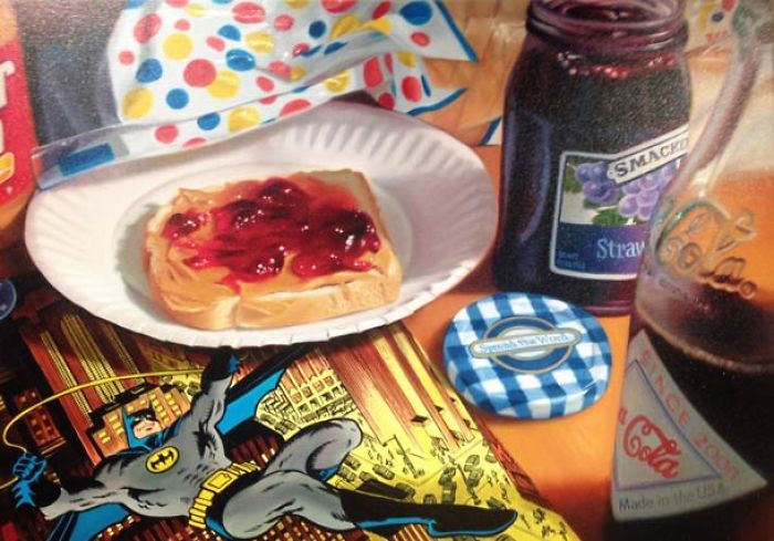 Incredible Hyperrealistic Oil Paintings Show A Perfect Combination Of Pop Art And Everyday Objects