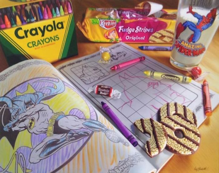 Incredible Hyperrealistic Oil Paintings Show A Perfect Combination Of Pop Art And Everyday Objects Incredible Hyperrealistic Oil Paintings Show A Perfect Combination Of Pop Art And Everyday Objects