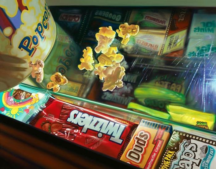 Incredible Hyperrealistic Oil Paintings Show A Perfect Combination Of Pop Art And Everyday Objects Incredible Hyperrealistic Oil Paintings Show A Perfect Combination Of Pop Art And Everyday Objects