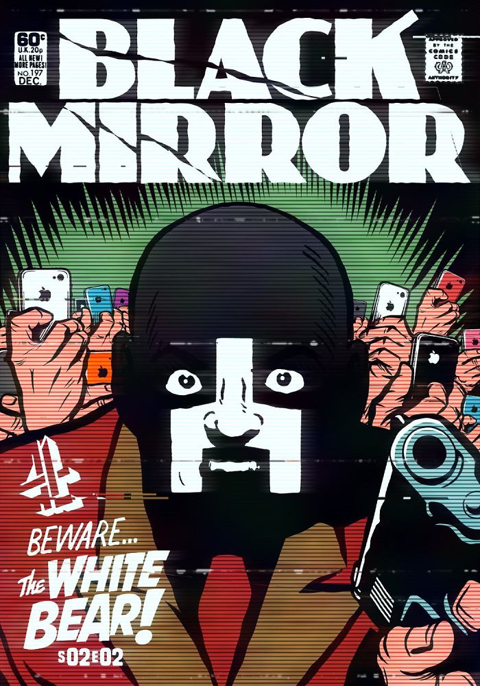 What If &#8220;Black Mirror&#8221; Episodes Were On The Covers Of Classic-Style Comic Books