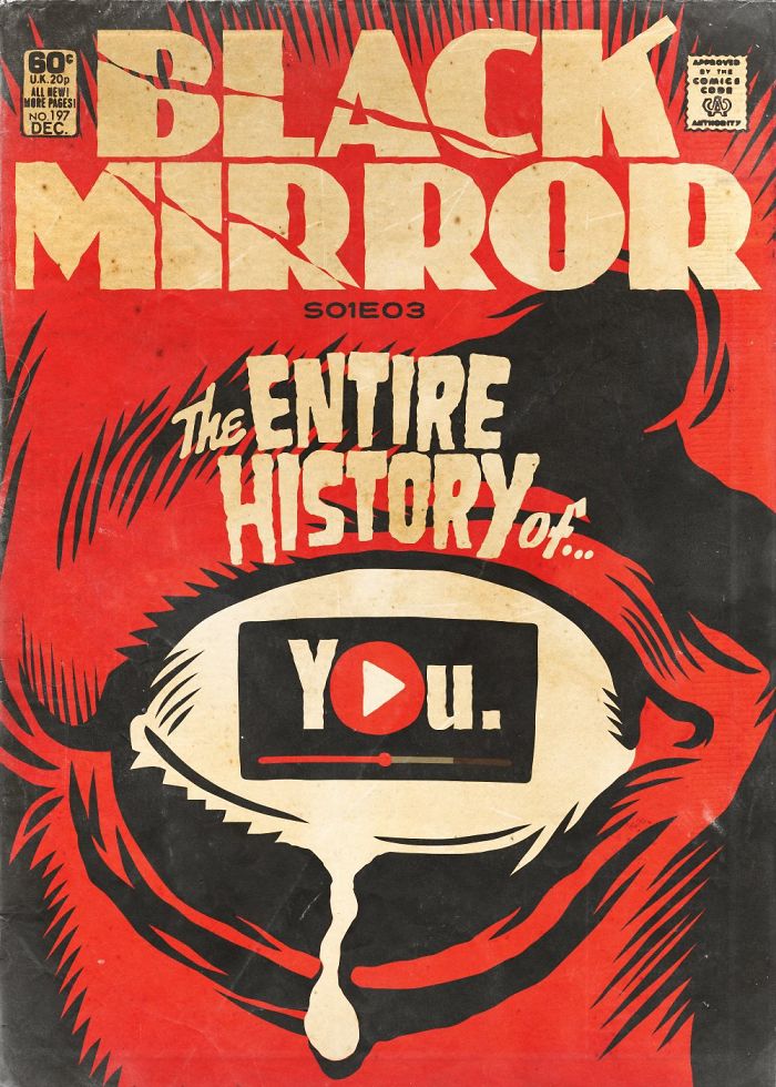What If &#8220;Black Mirror&#8221; Episodes Were On The Covers Of Classic-Style Comic Books