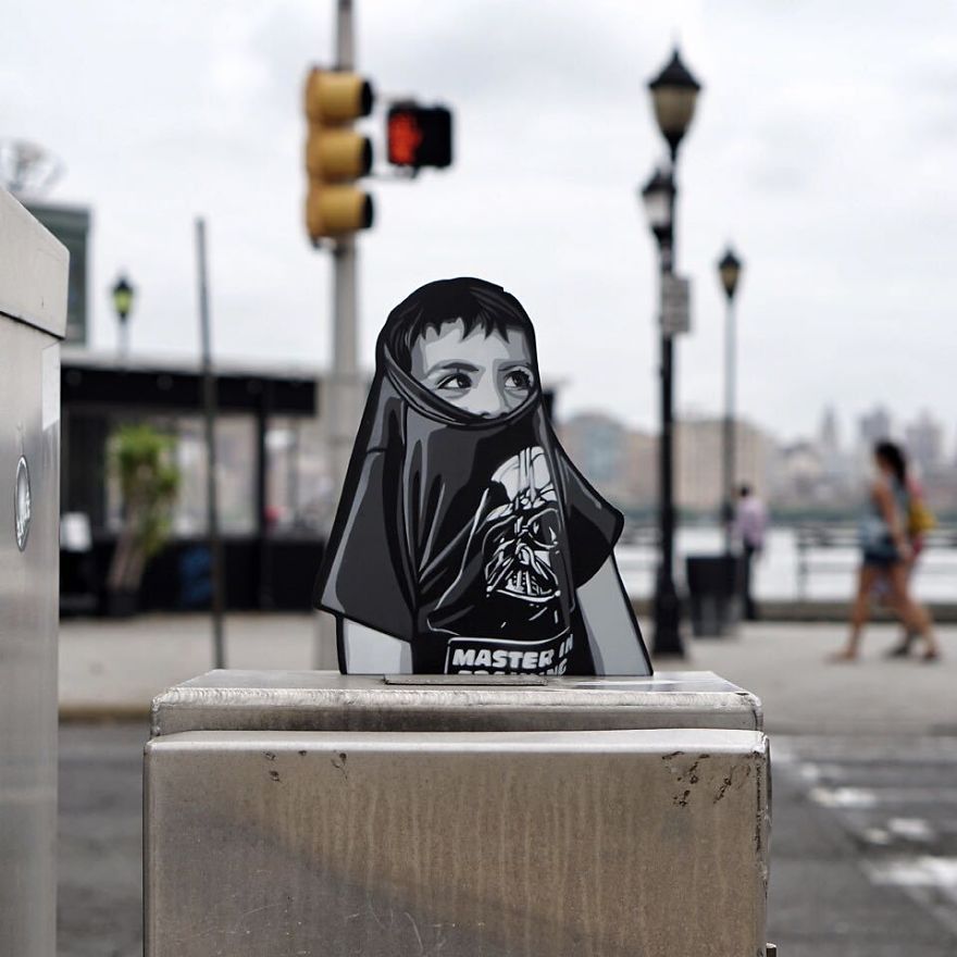 Artist Leaves Tiny Wooden Figures Around The City For People To Find