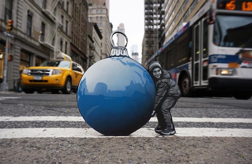 Artist Leaves Tiny Wooden Figures Around The City For People To Find