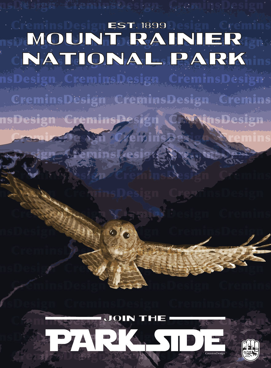 I Designed Alternative National Park Posters For Every National Park I Designed Alternative National Park Posters For Every National Park