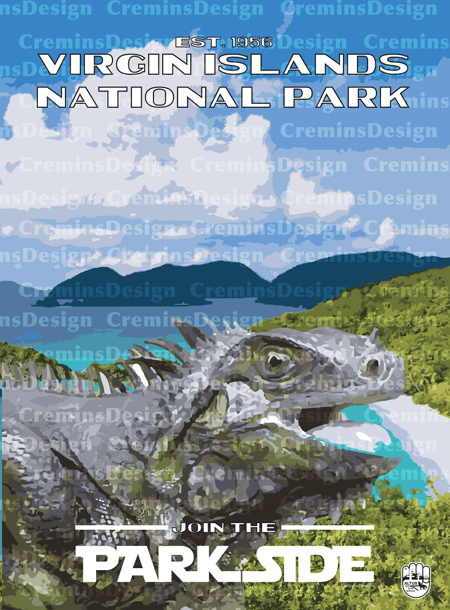 I Designed Alternative National Park Posters For Every National Park I Designed Alternative National Park Posters For Every National Park