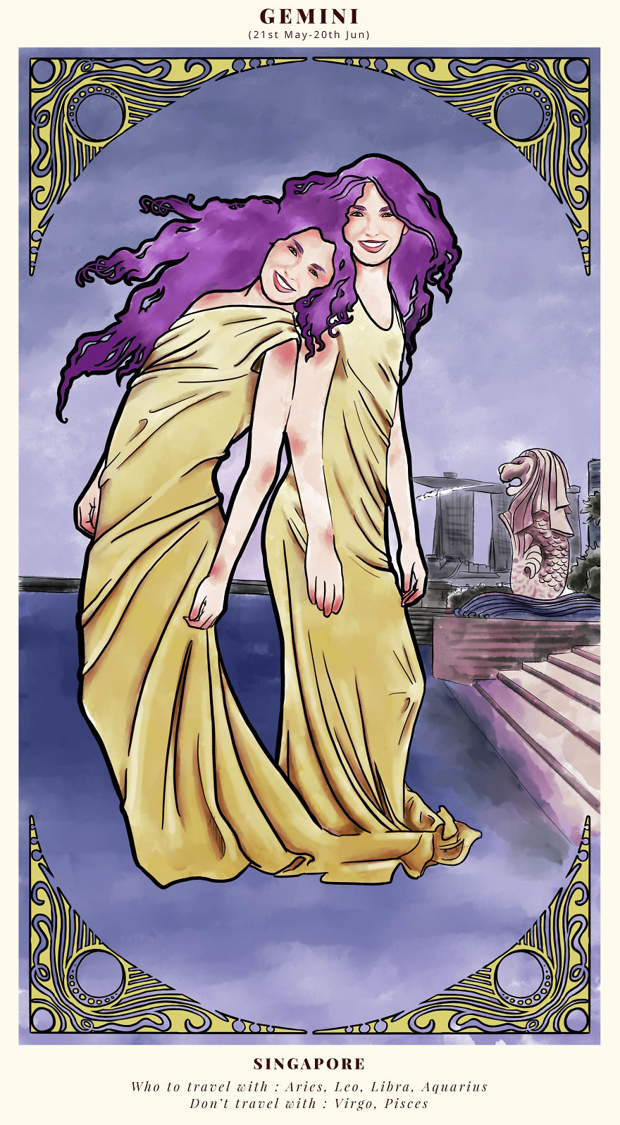 We Illustrated Where To Visit In 2018 According To Your Star Sign We Illustrated Where To Visit In 2018 According To Your Star Sign