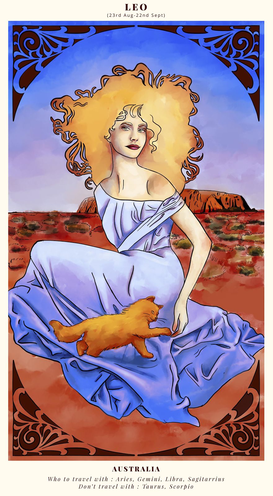 We Illustrated Where To Visit In 2018 According To Your Star Sign We Illustrated Where To Visit In 2018 According To Your Star Sign