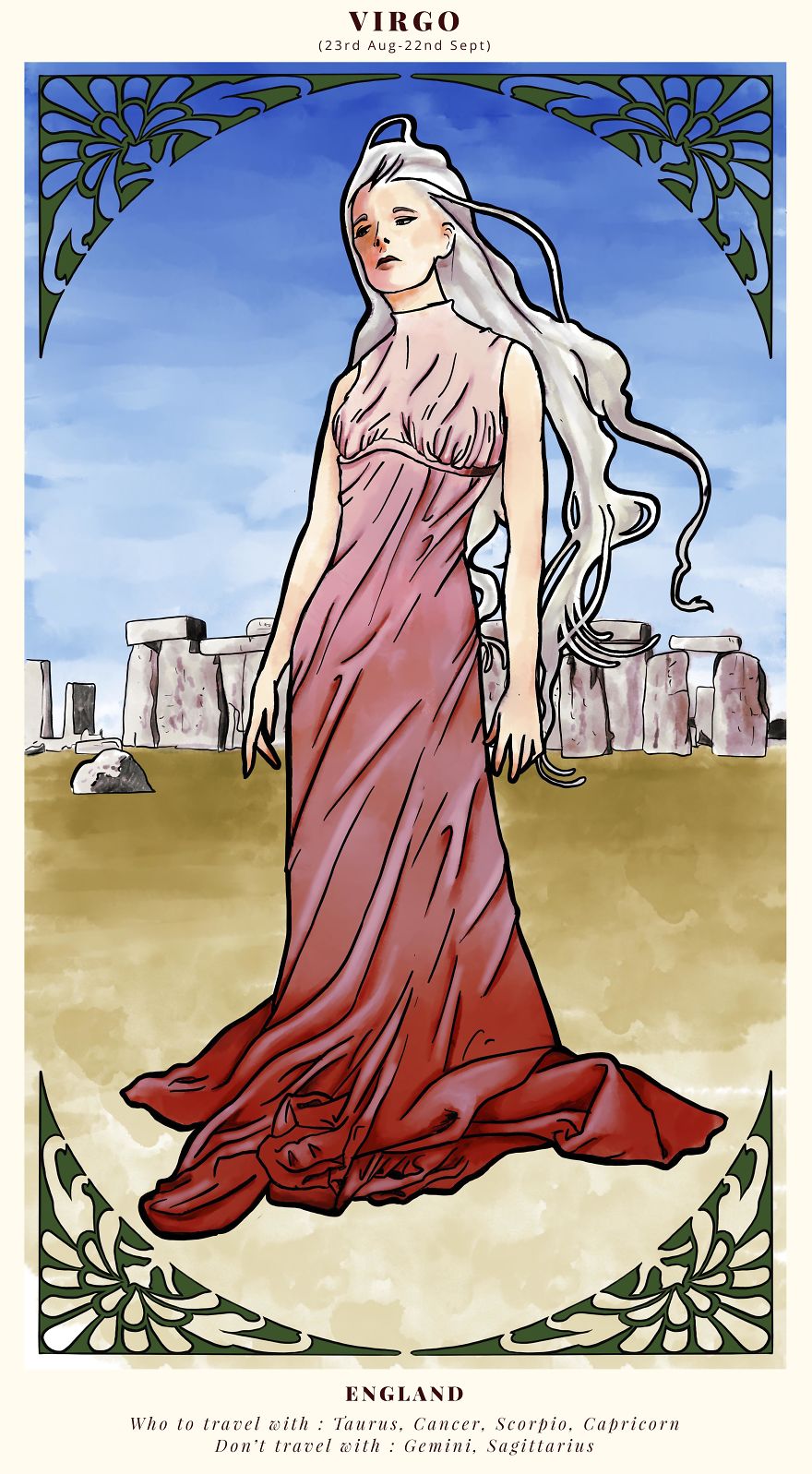 We Illustrated Where To Visit In 2018 According To Your Star Sign We Illustrated Where To Visit In 2018 According To Your Star Sign