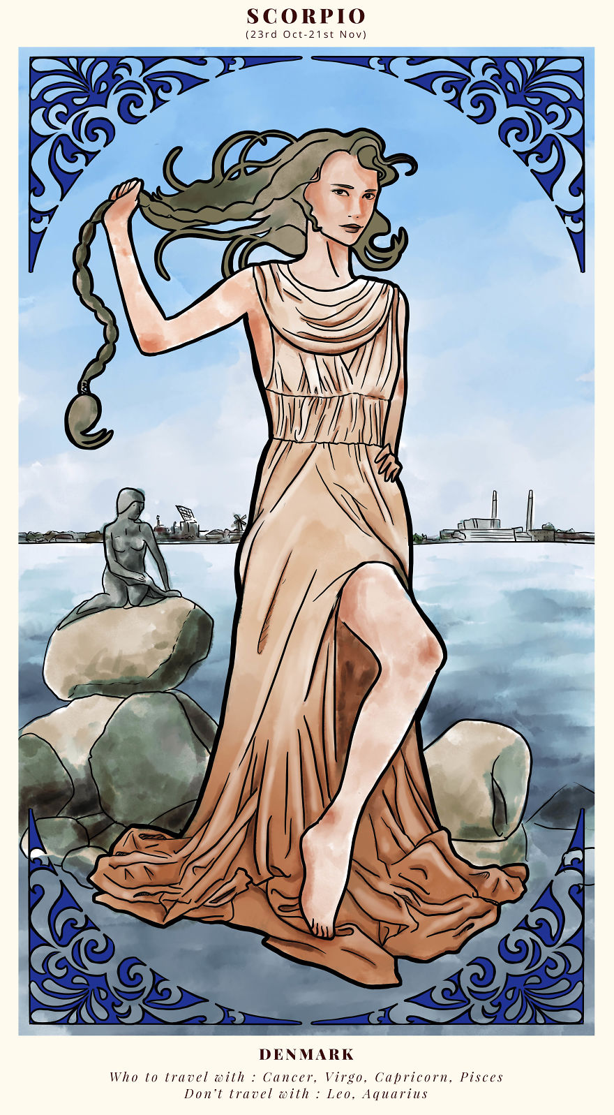 We Illustrated Where To Visit In 2018 According To Your Star Sign We Illustrated Where To Visit In 2018 According To Your Star Sign