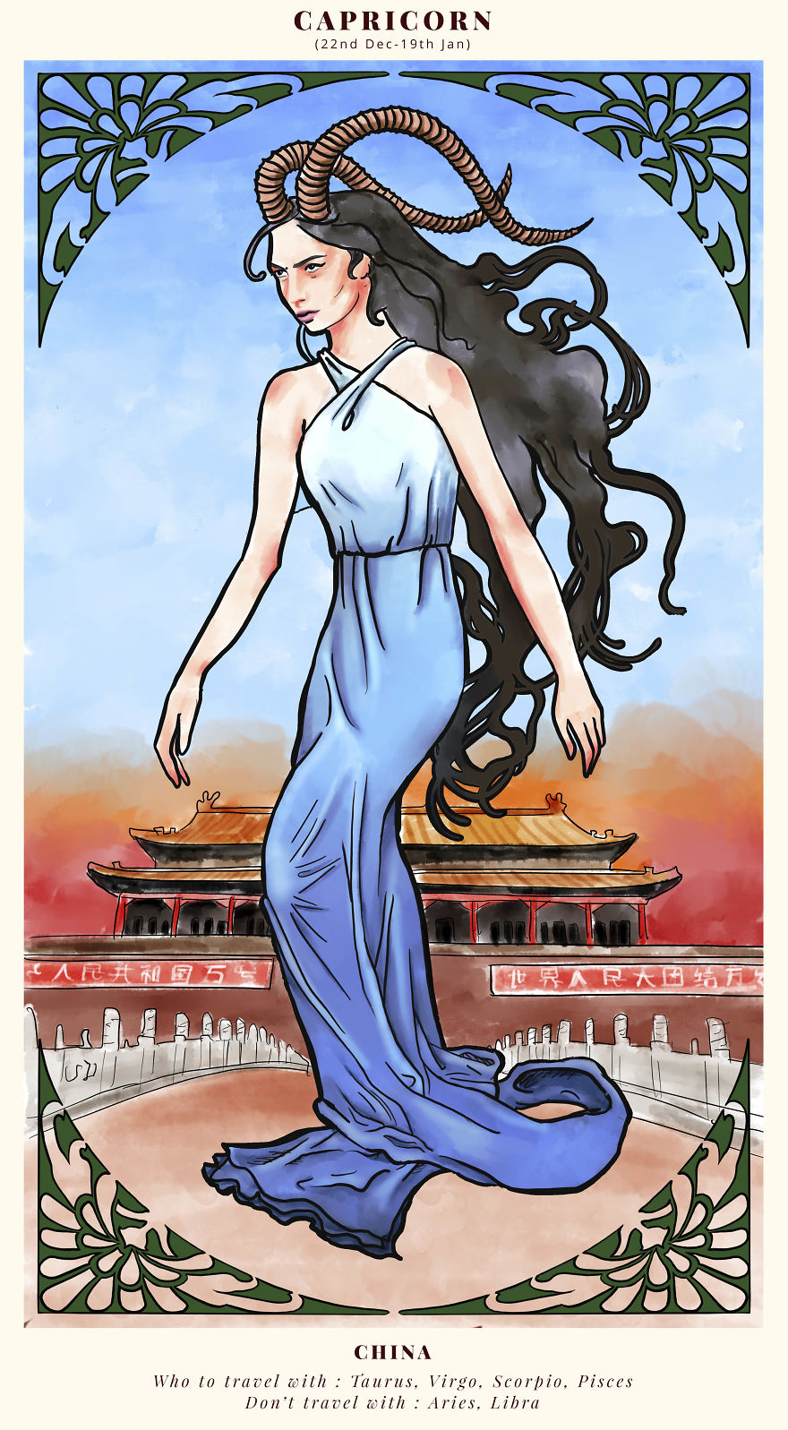 We Illustrated Where To Visit In 2018 According To Your Star Sign We Illustrated Where To Visit In 2018 According To Your Star Sign