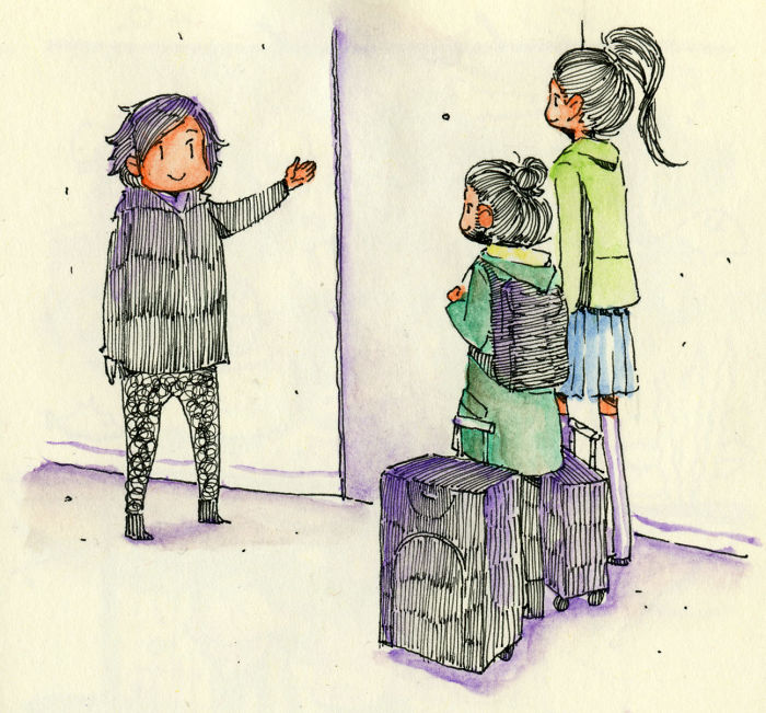 Guy Travels To Toronto To Meet His Long Distance GF For The First Time, Illustrates Every Moment Of It