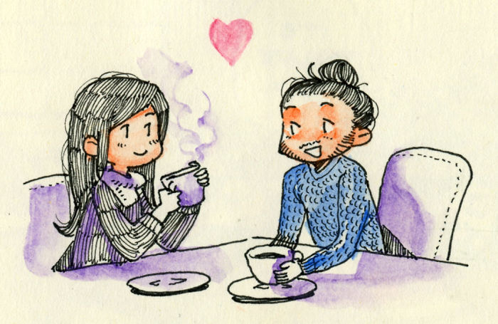 Guy Travels To Toronto To Meet His Long Distance GF For The First Time, Illustrates Every Moment Of It