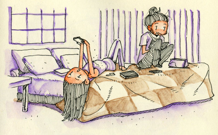 Guy Travels To Toronto To Meet His Long Distance GF For The First Time, Illustrates Every Moment Of It