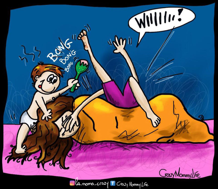 I Illustrate My Everyday Life As A Parent And This Is What Living With Two Little Ones Is Like