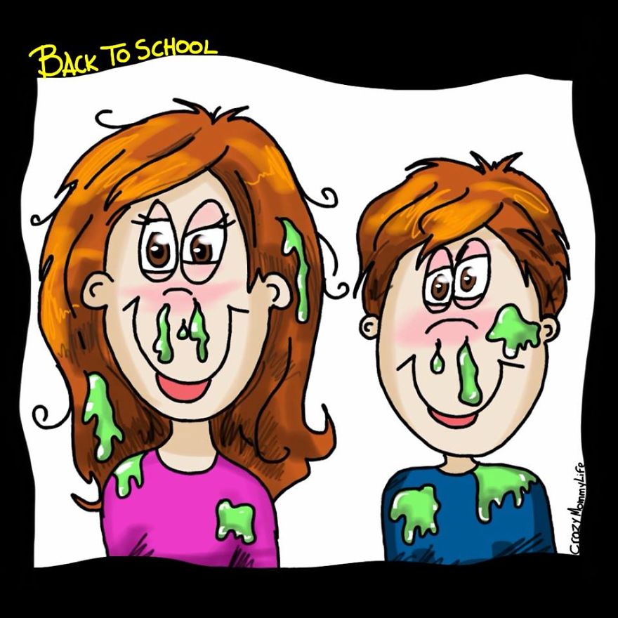 I Illustrate My Everyday Life As A Parent And This Is What Living With Two Little Ones Is Like