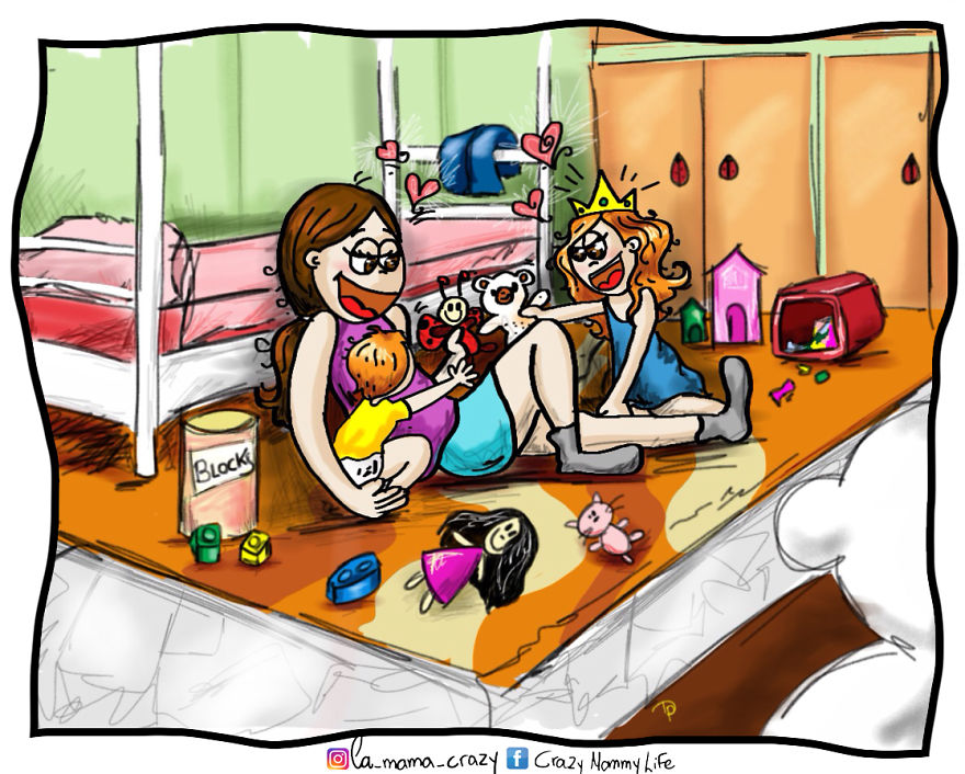 I Illustrate My Everyday Life As A Parent And This Is What Living With Two Little Ones Is Like