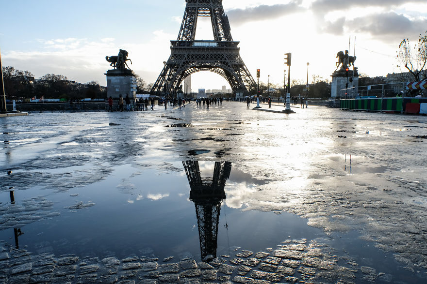 I Shot The World Record Of Urban Highline On The Eiffel Tower