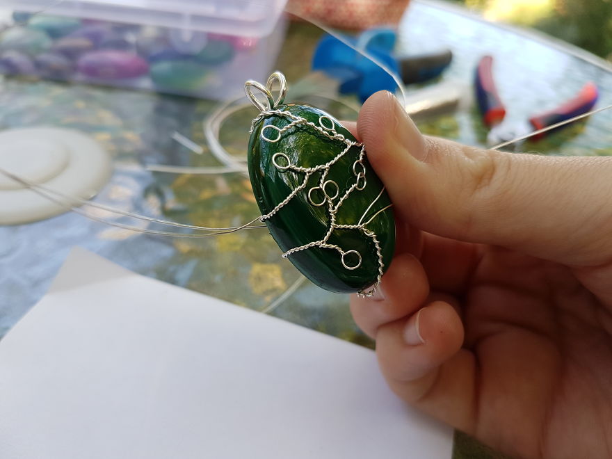 “Leafy Branches” Pendant Tutorial “Leafy Branches” Pendant Tutorial
